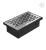 Kratki НАПОЛЬНАЯ стальная 11x17 117/SZ/FLOOR вентиляционная решетка для камина