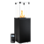 Kratki PATIO/G31/37MBAR/CZ/P стекло, черное тиснение с пультом ДУ газовый уличный обогреватель мощностью 8-10 кВт