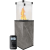 Kratki PATIO/MINI/G31/37MBAR/Q/N/P/G - NATURALI PIETRA GREY с пультом ДУ газовый уличный обогреватель мощностью 8-10 кВт