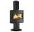 La Nordica Jennifer PRS (черный) дровяная печь