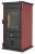 MBS THERMO VESTA PLUS DARK RED дровяная печь