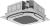 Midea MIH28Q4HN18/T-MBQ4-01F кассетная VRF система 2-2,9 кВт