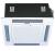 Neoclima NFCC-400A4 кассетный фанкойл до 5 кВт