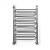 Ника ЛZ(г) (Лесенка Зигзаг групповой) стандарт 120х50 -10 водяной полотенцесушитель шириной 510 - 600 мм