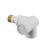 Oventrop DN-15 1/2" 1/2" ВН серия E угловой трехосевой белый вентиль термостатический
