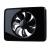 FRESH INTELLIVENT Black вытяжка для ванной диаметр 125 мм