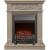 Real-Flame Adelaida STD/EUG WT с очагом Fobos s Lux BL/BR, Majestic s Lux BL/BR электрический камин с обогревом