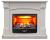 Real-Flame CAROLINA MARBLE 24/25.5 WT-F714 с очагом FIRESTAR 25.5 3D электрокамин с широким очагом 3D