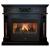 Real-Flame Corsica 26 AO с очагом 3D Novara 26 деревянный керамический каминный комплект