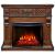 Real-Flame Corsica Lux 25,5/26 AO с очагом Evrika 25,5 LED электрокамин с широким очагом 2D