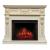 Real-Flame Corsica Lux 25,5/26 WT с очагом Sparta 25,5 LED электрокамин с широким очагом 2D