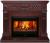 Real-Flame Corsica Lux 25.5/26 AO с очагом 3D Novara электрокамин с широким очагом 3D