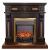Real-Flame Corsica STD/EUG AO с очагами Fobos s Lux BL/BR, Majestic s Lux BL/BR широкий закрытый электрокамин
