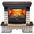 Real-Flame Country 25/25,5 AO 3D Firestar 25,5 электрокамин с широким очагом 3D