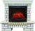 Real-Flame Country 25/25,5 WT с очагом Evrika 25,5 LED без дымохода современный электокамин