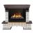 Real-Flame Country 26 AO с очагом 3D Cassette 630 (Black вставка) классический 3D камин с эффектом живого огня и звуком