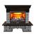 Real-Flame Country Lux Rock 25/25,5 AO 3D Firestar 25,5 электрокамин с широким очагом 3D