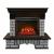 Real-Flame Country LUX Rock 25/25,5 с очагом Evrika 25,5 LED электрокамин с широким очагом 2D