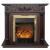 Real-Flame Dacota STD/EUG AO с очагами Fobos s Lux BL/BR, Majestic s Lux BL/BR натуральный шпон камин с реалистичным пламенем
