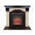 Real-Flame Dublin LUX STD/EUG/24 AO DN-856 с очагом Eugene темный орех электрический камин