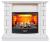 Real-Flame EDWARD 25.5 WT с очагом 3D FIRESTAR 25.5 электрокамин с широким очагом 3D