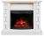 Real-Flame EDWARD 25.5 WT с очагом EVRIKA 25.5 электрокамин с широким очагом 2D