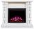 Real-Flame EDWARD 25.5 WT с очагом SAPHIR 25.5 электрокамин с широким очагом 2D