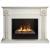 Real-Flame Imperia 33/26 WT с очагом Black вставка + 3D Cassette 630 электрокамин с широким очагом 3D