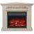 Real-Flame Leticia Corner 26 WT с очагом Moonblaze Lux Bl/Br электрокамин с широким очагом 2D