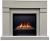Real-Flame LINDELSE 25,5/26 GR-P715 с очагом 3D Cassette 630 (Black вставка) электрокамин с широким очагом 3D