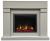 Real-Flame LINDELSE 25,5/26 GR-P715 с очагом SAPHIR 25,5 электрокамин с широким очагом 2D