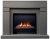 Real-Flame LINDELSE 25,5/26 GR-P718 с очагом 3D Cassette 630 (Black вставка) электрокамин с широким очагом 3D