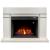 Real-Flame Lindelse 26 WT с очагом Epsilon 26 S IR  LED дисплей прямоугольный электрический камин