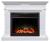 Real-Flame Marco 26 WT-591 с очагом Moonblaze Lux Bl/Br электрокамин с широким очагом 2D