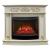Real-Flame Milano 25/25,5 WT с очагом Firefield 25 S IR электрокамин с широким очагом 2D