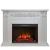 Real-Flame Milton 25,5/26 WT с очагом Sparta 25,5 LED современный камин электрического типа