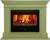 Real-Flame ONTARIO 26/33 GN (GN-P014) с очагом 3D Novara 26 электрокамин с широким очагом 3D
