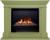 Real-Flame ONTARIO 26/33 GN (GN-P014) с очагом CASSETTE 630 3D + ВСТАВКА электрокамин с широким очагом 3D