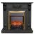 Real-Flame Ottawa STD/EUG DN с очагами Fobos s Lux BL/BR, Majestic s Lux BL/BR  с лампами накаливания камин в офис