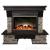 Real-Flame Rockland 26/HL с очагом Moonblaze lux Bl/Br эффект натурального огня комплект электрического камина
