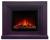Real-Flame STANLEY 26 PLUM с очагом Moonblaze Lux Bl/Br электрокамин с широким очагом 2D