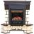 Real-Flame Stone Corner new STD/EUG/VL с очагом 3D Oregan бытовой деревянный электрокамин