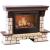 Real-Flame Stone 26/HL AO с очагом 3D Helios 26 реалистичный огонь экономичный электрокамин