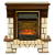 Real-Flame Stone new STD/EUG AO (DN) с очагами Fobos/Majestic в комнату керамический каминный комплект