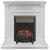 Real-Flame Torino STD/EUG WT с очагами Fobos s Lux BL/BR, Majestic s Lux BL/BR шпон портал со встроенным очагом