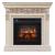Royal Flame Athena с очагом Vision 23 EF LED 3 D FX (Слоновая кость с патиной) электрокамин с классическим очагом 3D