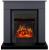 Royal Flame BERGEN серый графит с очагом Majestic FX Black/Brass электрокамин с классическим очагом 2D