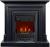 Royal Flame Bradford (Серый графит) с очагом Aspen Black электрокамин с классическим очагом 2D