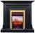Royal Flame Bradford (Серый графит) с очагом Fobos FX M Brass/Black электрокамин с классическим очагом 2D