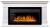 Royal Flame California (белый) с очагом Vision 42 LOG LED линейный электрокамин